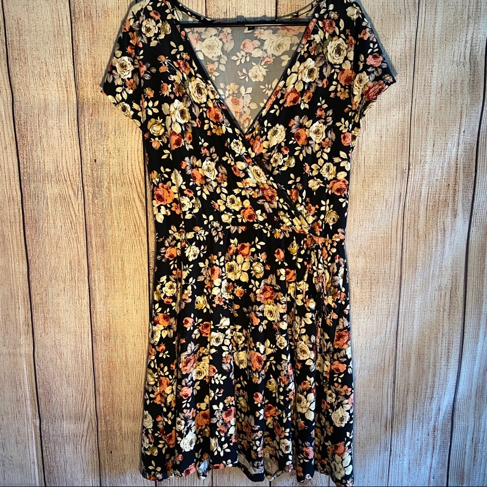 Vibe Sportswear Floral Dress
